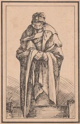 Eine alte Frau