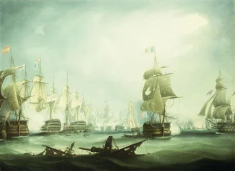 Die Schlacht von Trafalgar, 1805