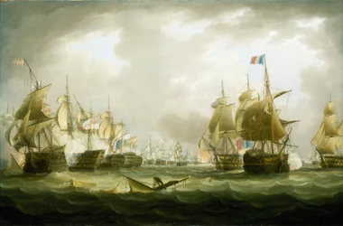Die Schlacht von Trafalgar, 21. Oktober 1805, Beginn der Aktion