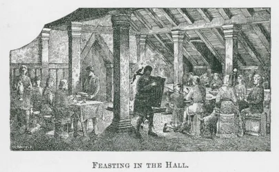 Festmahl im Saal