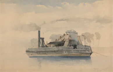 Bagger in Twickenham, 22. September 1874