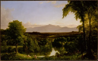 Blick auf den Catskill - Frühherbst