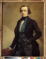 Porträt von Adolphe Moreau (1800-1859), Vater von Etienne Moreau-Nelaton