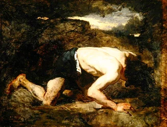 Der Flüchtling, Studie für Timon von Athen
