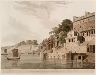 Dusasumade Gaut, bei Bernares am Ganges