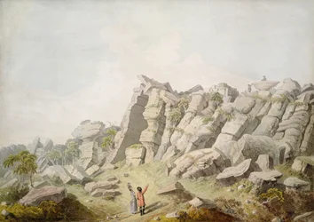 Figuren bei Brimham Crags