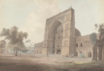 Haupteingang der Jami-Moschee, Jaunpur
