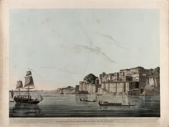 Ramnugur bei Benares am Fluss Ganges