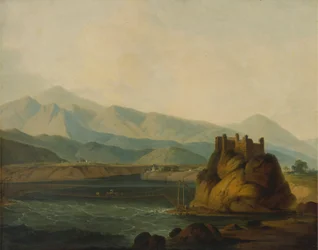 Die Hängebrücke bei Serinagur