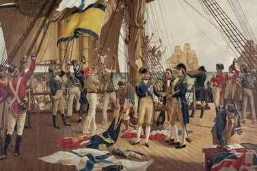 Nelsons letztes Signal bei Trafalgar