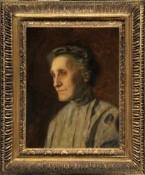 Porträt von Frau Helen Mac Knight (Porträt einer Mutter)