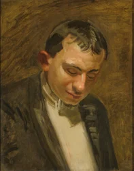 Studie für den Schiedsrichter in "Taking the Count"