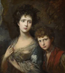 Elizabeth und Thomas Linley, ca. 1768