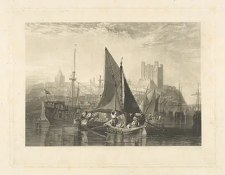 Rochester am Fluss Medway