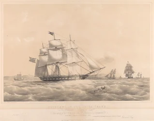 Klipper im China-Handel: die ehemalige Yacht 