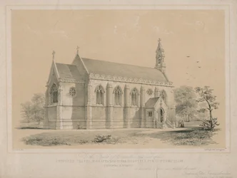 Vorgeschlagene Kapelle für das Krankenhaus für Lungenkrankheiten