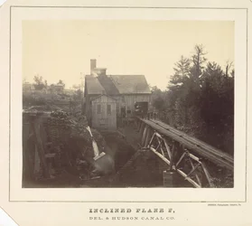 Schiefe Ebene F, Delaware und Hudson Canal Co.