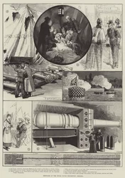 Skizzen bei der Royal Naval Ausstellung, Chelsea