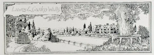 Rasen und Gartenwege, aus Thomas Mawson