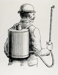 Herr Vermorels Rucksackpumpe 