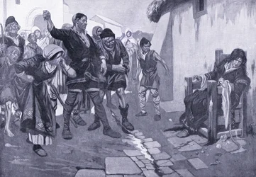 Der Schandstuhl in normannischer Zeit