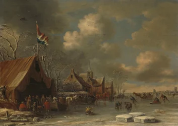 Genießen des Eises