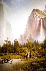 Yosemite-Tal (El Capitan & Bridal Veil Falls)