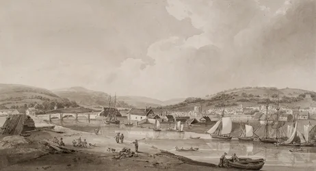 Neath, von der Südseite des Flusses