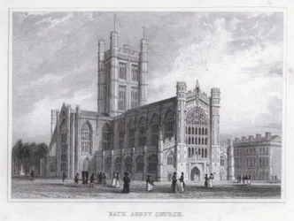 Bath Abbey Church (Gravur)