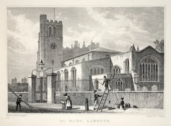 Kirche St. Mary, Lambeth, aus 