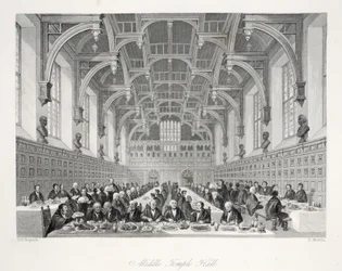 Middle Temple Hall, aus 