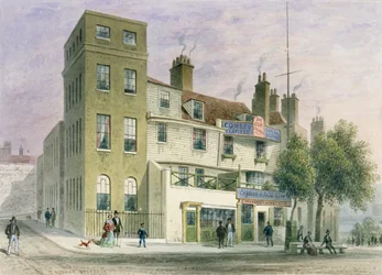 Der Alte George auf dem Tower Hill