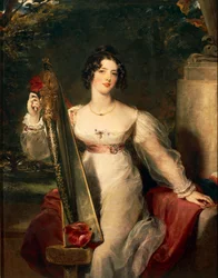 Porträt von Lady Elizabeth Conyngham