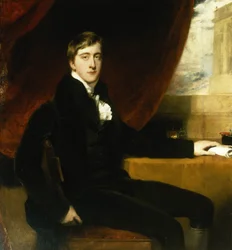 Porträt von William Spencer Cavendish, 6. Herzog von Devonshire