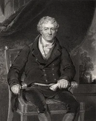 Sir Robert Peel, graviert von H. Robinson, aus 