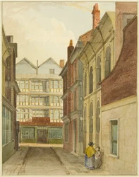 Mary-le-Port Street gesehen vom Käsemarkt