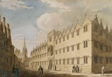 Oriel College, Oxford, mit der St. Mary