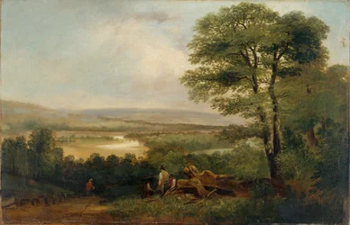 Landschaft: Blick auf Northumberland
