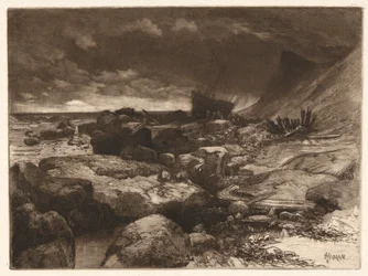 Ein Wrack