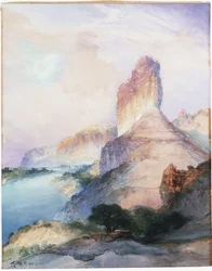 Castle Butte, Green River, Wyoming, 1900