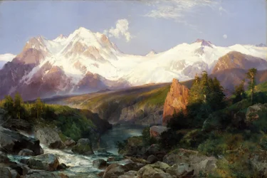 Die Teton Range, 1897