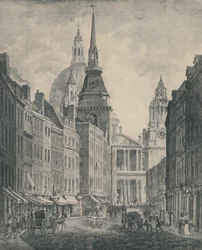 Einkaufen in der Ludgate Street, 1795, 1920