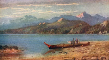 Küste bei Sechelt, British Columbia