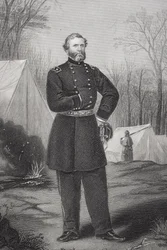 Porträt von General George Henry Thomas (1816-70)