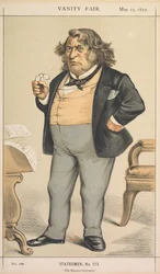 Vanity Fair: Staatsmann, Nr. 113 Die massive Beschwerde, 1872