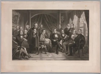 Washington Irving und seine literarischen Freunde in Sunnyside