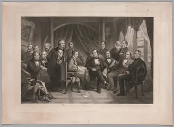 Washington Irving und seine literarischen Freunde in Sunnyside