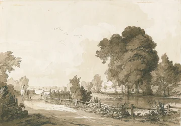 Great Haywood - Schleusentore am Fluss Trent