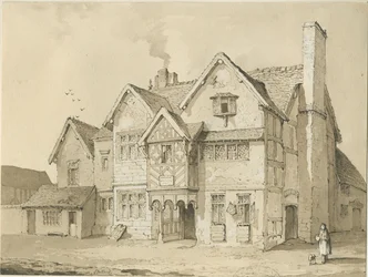 Stafford - [Alte Häuser in Crabbery Lane]