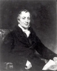 Porträt von David Ricardo (1772-1823) graviert von Thomas Hodgetts
